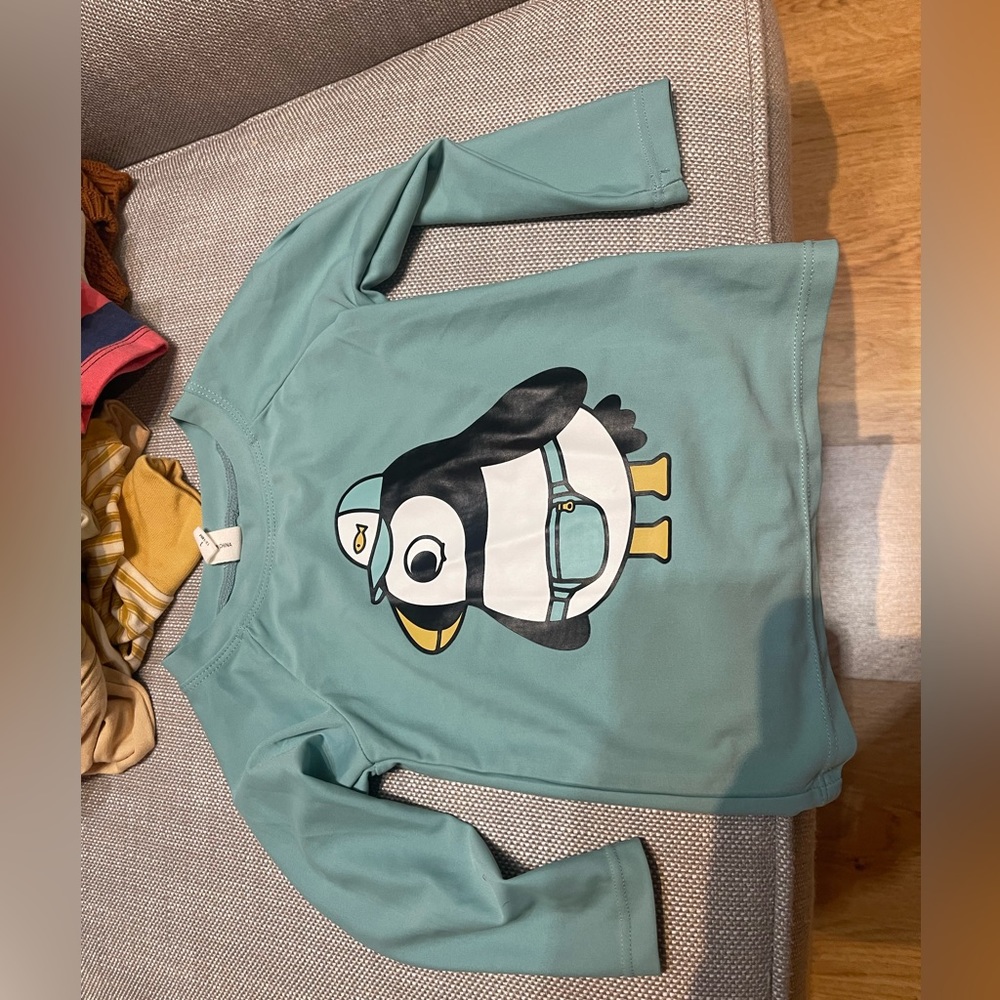 HuxBaby rash guard size 1